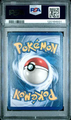 1999 POKEMON BASE SET UNLIMITED #12 NINETALES-HOLO PSA 5 - Image 2