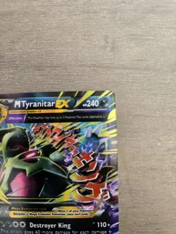 Pokemon TCG Mega M Tyranitar EX Holo Ultra Rare Card Ancient Origins 43/98 - Image 3