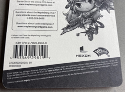 2007 vintage MAPLE STORY booster card PACK unopened sealed RARE wotc MapleStory - Image 4