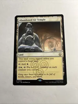 Abandoned Air Temple - Avatar: The Last Airbender MTG Plus Bonus Card!!! - Image 1