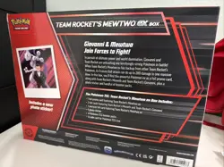 Pokemon TCG Team Rockets Mewtwo EX 2 New Destined Rivals Cards, Sealed Box - Image 2