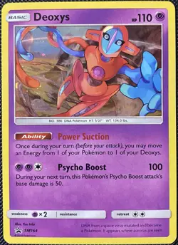 Deoxys SM164 Sm Promo (Cosmos Holo See Photos) - Pokemon Card - Image 1