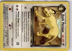 Dark Persian 42/82 Team Rocket Uncommon Pokemon TCG Trading Card WOTC - Image 5