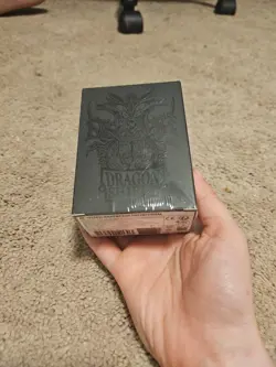 Gen Con 2025 Dragon Shield Event Exclusive Black/Gold Standard Card Sleeves - Image 1