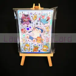 Pokemon - Drag Party Foil Card Sleeves 66mm X 91mm 60ct Standard Size - Image 1