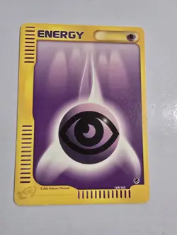 Psychic Energy 164/165 Non Holo Expedition Base Set Pokemon Trading Card LP - Image 1