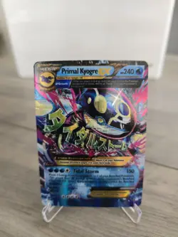 Primal Kyogre EX 55/160 Primal Clash Ultra Rare Holo Pokemon Card - Image 1