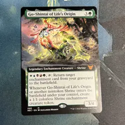 GO-SHINTAI OF LIFE'S ORIGIN, FULL ART, MTG KAMIGAWA: NEON DYNASTY, NM/Not Played - Image 1