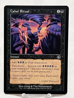 Cabal Ritual Torment Regular ~LP~ Magic The Gathering MTG - Image 1