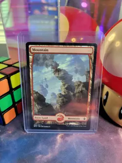 Mountain 269 Magic The Gathering Battle For Zendikar Regular Full Art Land NM - Image 1