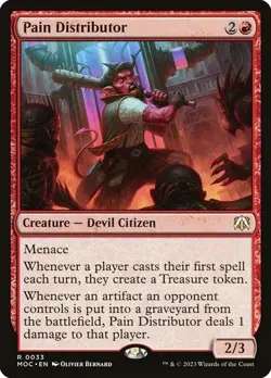 Pain Distributor - MOC - Rare - MTG Magic Pack fresh - Image 1