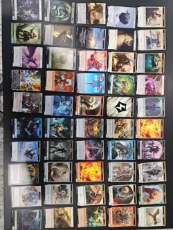 Lot Of 50 Magic The Gathering Tokens - Image 1