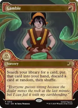 Gamble (Showcase) Avatar: The Last Airbender: Eternal-Legal Regular - Image 1