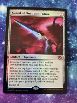 Sword of Once and Future - 0265 Foil March of the Machine MTG MOM LP - Image 1