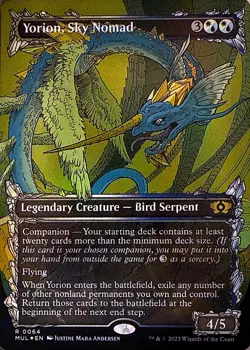 Yorion, Sky Nomad Foil R March of the Machine: Multiverse Legends 64 NM - Image 1