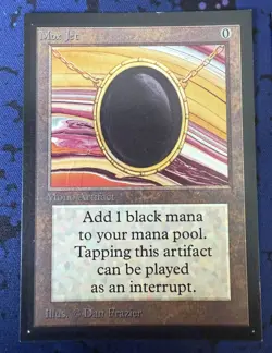 Mox Jet (CE) Collector's Edition MTG - LP - Image 1