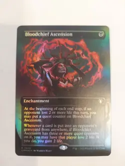 Bloodchief Ascension (Borderless) Commander Masters Foil - Image 1