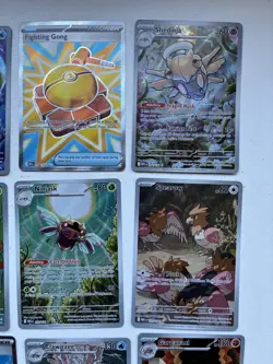 (9) Mega Evolutions Illustration Rare Lot Pokemon Gong Shuckle Wally's Spearow - Image 3