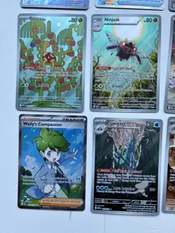 (9) Mega Evolutions Illustration Rare Lot Pokemon Gong Shuckle Wally's Spearow - Image 4