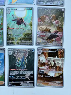 (9) Mega Evolutions Illustration Rare Lot Pokemon Gong Shuckle Wally's Spearow - Image 5