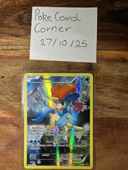 Keldeo XY118 Black Star Promo Pokemon TCG Full Art Holo 2016 LP - Image 1