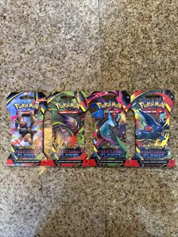 Sealed Pokemon Mega Evolution Phantasmal Flames and surging sparks 12 packs tota - Image 1