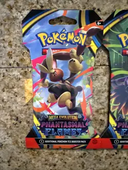 Sealed Pokemon Mega Evolution Phantasmal Flames and surging sparks 12 packs tota - Image 2