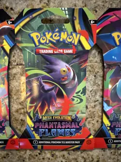 Sealed Pokemon Mega Evolution Phantasmal Flames and surging sparks 12 packs tota - Image 3