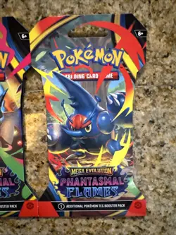 Sealed Pokemon Mega Evolution Phantasmal Flames and surging sparks 12 packs tota - Image 5