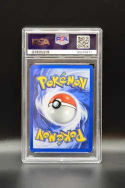 Machop Korean 2000 Pokemon Base Set Unlimited #52 WOTC PSA 9 - Image 2
