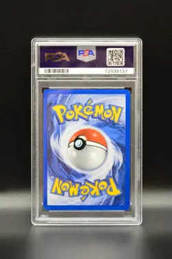 Machoke Korean 2000 Pokemon Base Set Unlimited #34 WOTC PSA 8 - Image 2