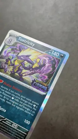 TOXTRICITY MEP 017 POKEMON MEGAEVOLUZIONE FIAMME SPETTRALI PROMO 2025 NM STAMPED - Image 3