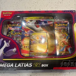 Pokemon TCG Mega Latias ex COLLECTION BOX Sealed Box - Image 1