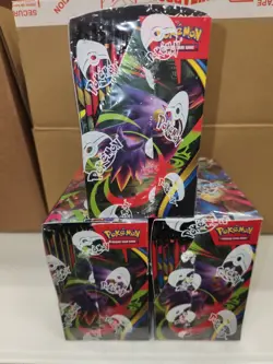 Three(3) Pokemon Phantasmal Flames Booster Boxes New/ENGLISH Factory Sealed - Image 4