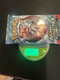 Heavy! Over 22.57 Gram Pokemon Journey Together Booster Pack Sealed - Image 1