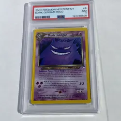 Pokemon Neo Destiny Dark Gengar-Halo PSA 7 Near Mint, 2002 - Image 1