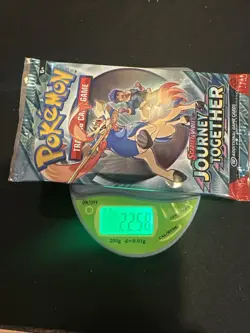 Heavy! Over 22.57 Gram Pokemon Journey Together Booster Pack Sealed - Image 1