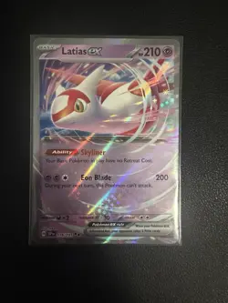 Pokemon Latias EX TCG 076/191 SV Surging Sparks Double Rare Holo - Image 1