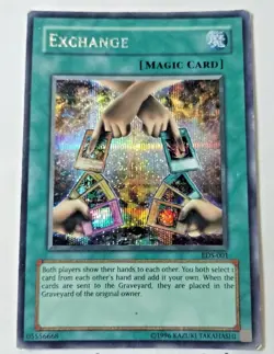 Yu-Gi-Oh Exchange Eternal Duelist Soul GBA Promo EDS-001 Limited Secret Rare - Image 1