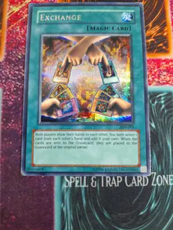 Yu-Gi-Oh! TCG Exchange EDS-001 Prismatic Secret Rare Moderately Played - Image 4