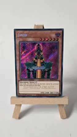 Jinzo SBCB-EN147 1st Edition Yu-Gi-Oh! TCG Yugioh YGO Secret Rare - Image 1