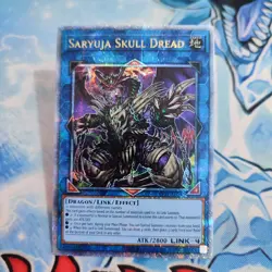 Yugioh Asian English Saryuja Skull Dread ES01-AE043 QCSE Original - Image 1
