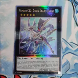 Yugioh Asian English Number C32: Shark Drake LeVeiss ROTA-AE031 HR - Image 1