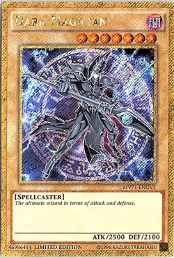 Dark Magician (Gold Secret Rare) Gold Secret Rare The Dark Side of Dimensions Mo - Image 1