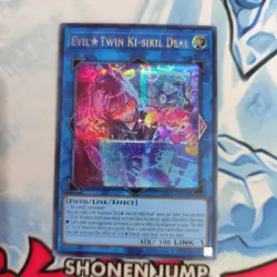 Yugioh Asian English Evil Twin Ki-Sikil Deal ALIN-AE052 SE Original - Image 1