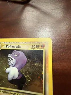 Poliwrath 9/75 Neo Discovery 2001 Holo Rare Pokemon Card TCG - Image 2