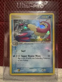 Pokemon TCG Milotic EX Emerald Holo Card 8/106 Reverse Holo Stamped LP/MP - Image 1