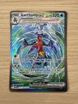 Pokemon TCG Garchomp EX 245/182 Paradox Rift Special Illustration Rare Card NM/M - Image 1