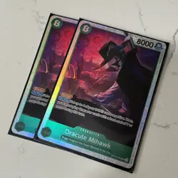Dracule Mihawk OP12-030 SR Legacy of The Master One Piece Foil English (2 Cards) - Image 1