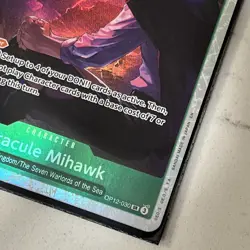 Dracule Mihawk OP12-030 SR Legacy of The Master One Piece Foil English (2 Cards) - Image 2